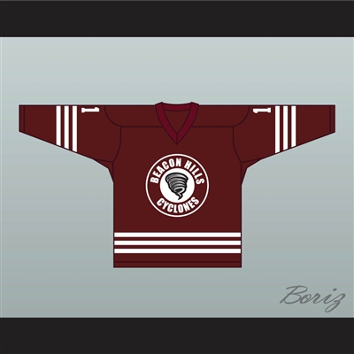 Scott McCall 11 Beacon Hills Cyclones Hockey Jersey Teen Wolf TV Series