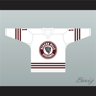 Scott McCall 11 Beacon Hills Cyclones Hockey Jersey Teen Wolf TV Series
