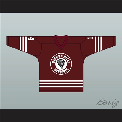 Isaac Lahey 14 Beacon Hills Cyclones Hockey Jersey Teen Wolf TV Series