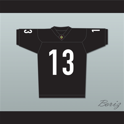 Jamie Foxx Willie Beamen 13 Miami Sharks Football Jersey Any Given Sunday Includes AFFA Patch