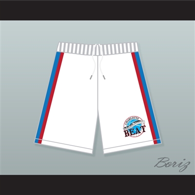 Juwanna Mann Charlotte Beat Away Basketball Shorts with Team Patch