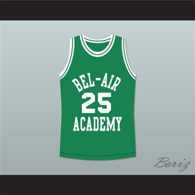 The Fresh Prince of Bel-Air Alfonso Ribeiro Carlton Banks Bel-Air Academy Basketball Jersey