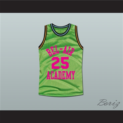 The Fresh Prince of Bel-Air Alfonso Ribeiro Carlton Banks Bel-Air Academy Basketball Jersey