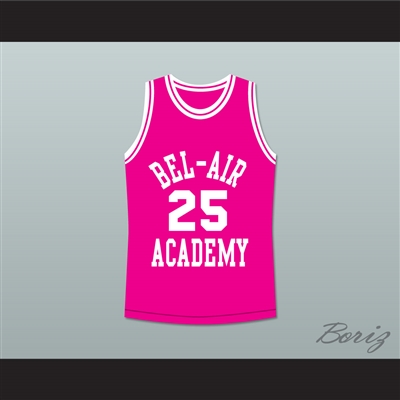 The Fresh Prince of Bel-Air Alfonso Ribeiro Carlton Banks Bel-Air Academy Basketball Jersey