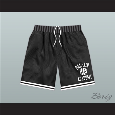 Fresh Prince Bel-Air Academy Basketball Shorts Black