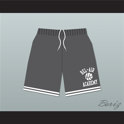 Bel-Air Academy Gray Basketball Shorts