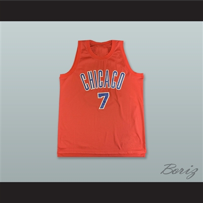 Ben Gordon 7 Chicago Stags Red Basketball Jersey