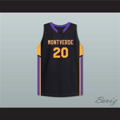 Ben Simmons 20 Montverde Academy Eagles Black Basketball Jersey