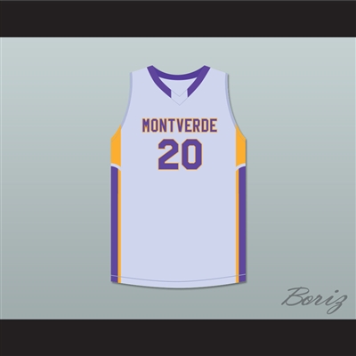 Ben Simmons 20 Montverde Academy Eagles Gray Basketball Jersey