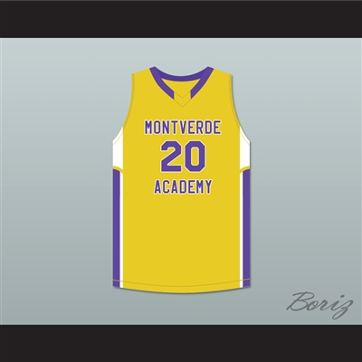 Ben Simmons 20 Montverde Academy Eagles Yellow Basketball Jersey