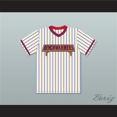 Rob Schneider Gus Matthews 44 Benchwarmers Pinstriped Baseball Jersey