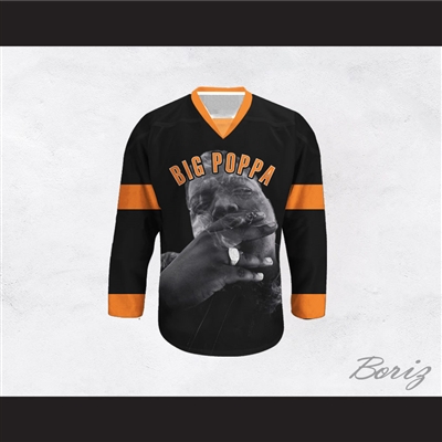 Big Poppa B.I.G. 21 Black Hockey Jersey