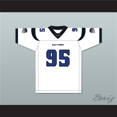 Dwayne 'Big Saab' Sabb 95 New York-New Jersey Hitmen Away Football Jersey