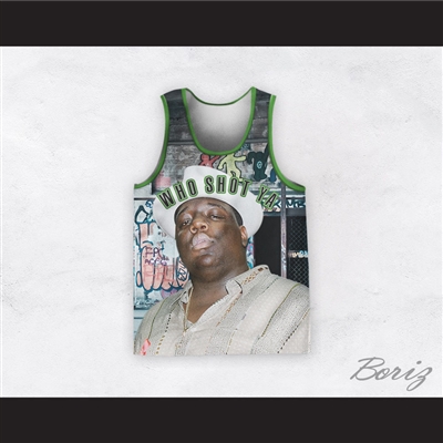 Biggie Smalls 09 Who Shot Ya Basketball Jersey Design 4