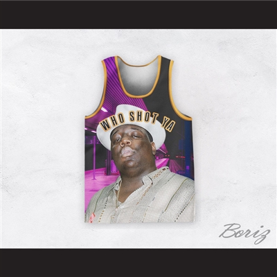 Biggie Smalls 09 Who Shot Ya Basketball Jersey Design 5
