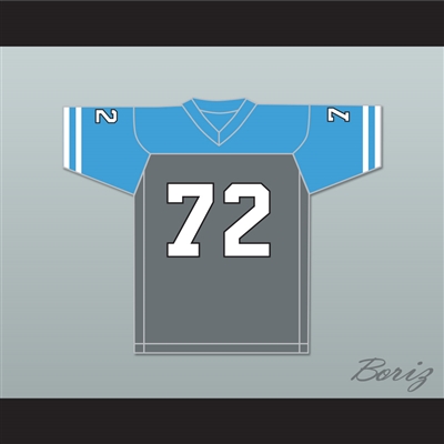 Bill Dauterive 72 Arlen Cougars High School Away Football Jersey