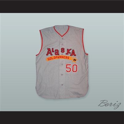 Bill Lee 50 Alaska Goldpanners Baseball Jersey