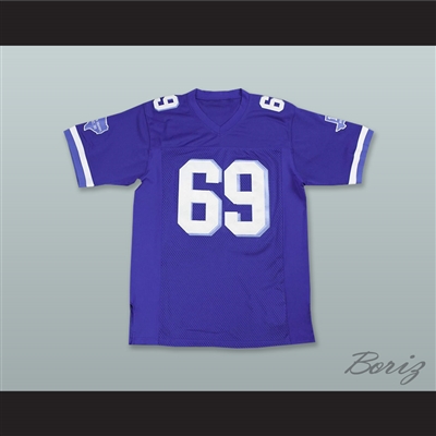 Billy Bob 69 West Canaan Coyotes Football Jersey Includes State Champs Patch