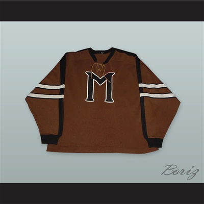 Scott Grimes Birdie Burns 20 Mystery Alaska Hockey Jersey