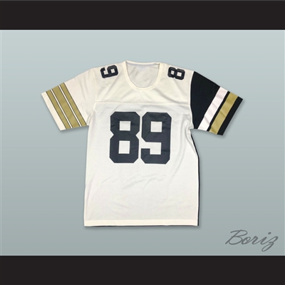Black and White Mash Up 89 Football Jersey