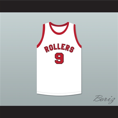 Bob Hubbard 9 Providence Steamrollers White Basketball Jersey 3