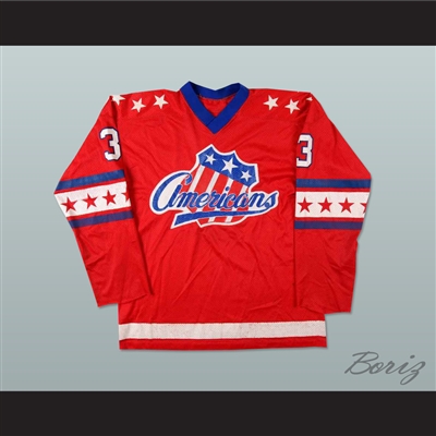 Bob Malcolm Rochester Americans Hockey Jersey
