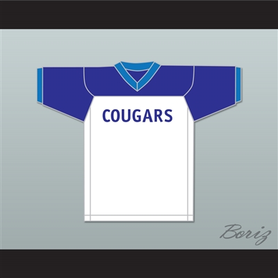 Bobby Hill 82 Arlen Cougars Middle School Home Football Jersey