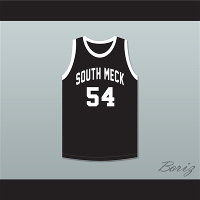 Bobby Jones 54 South Mecklenburg High School Sabres Black Basketball Jersey