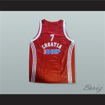 Bojan Bogdanovic 7 Croatia Basketball Jersey