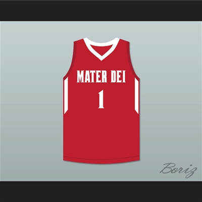 Bol Bol 1 Mater Dei High School Red Basketball Jersey 2