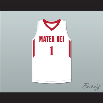 Bol Bol 1 Mater Dei High School White Basketball Jersey 1