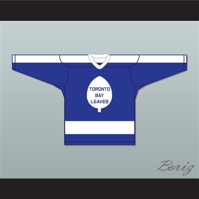 Boutette 15 Toronto Bay Leaves Blue Hockey Jersey SCTV Power Play