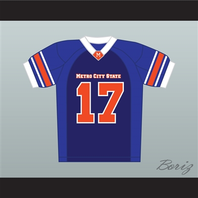 Channing Tatum Brad McQuaid 17 Metro City State Statesmen Football Jersey