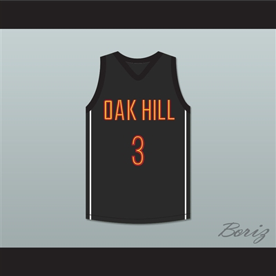 Brandon Jennings 3 Oak Hill Academy Black Basketball Jersey