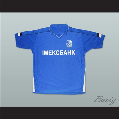 Brankovic 21 FC Chernomorets Odesa Ukraine Blue Soccer Jersey