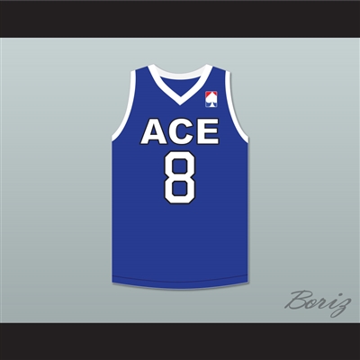 Brawadis 8 ACE Family Charity Blue Basketball Jersey