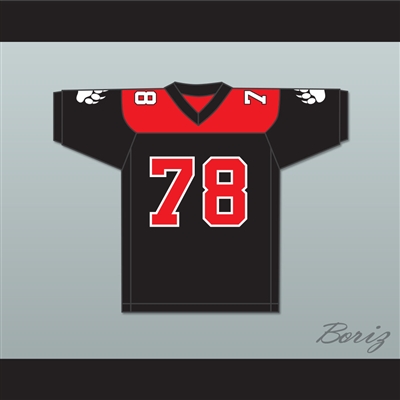 Brian Grizby 78 Minnville High School Grizzlies Football Jersey Quarterback Princess 2