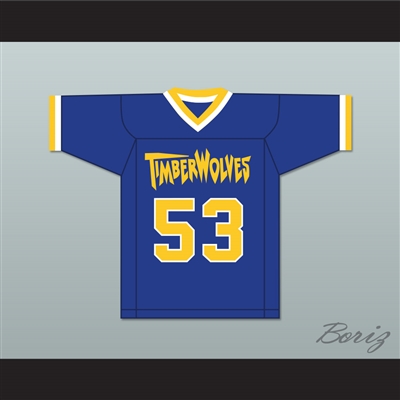 Brock 53 Fernfield Timberwolves Football Jersey