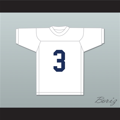 Bronko Nagurski 3 Bemidji High School Lumberjacks White Football Jersey 1