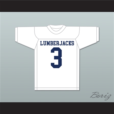 Bronko Nagurski 3 Bemidji High School Lumberjacks White Football Jersey 2