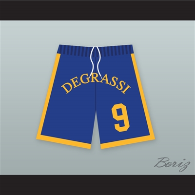 Jimmy Brooks 9 Degrassi Community School Panthers Basketball Shorts