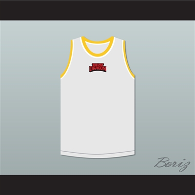 Bruce Leroy Green 85 The Last Dragon White with Red Graphics Jersey and Embroidered Patch