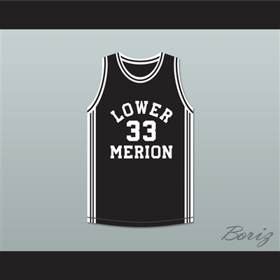 Kobe Bryant 33 Lower Merion High School Aces Black Basketball Jersey 1