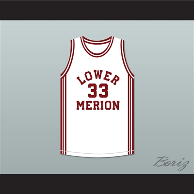 Kobe Bryant 33 Lower Merion High School Aces White Basketball Jersey 2
