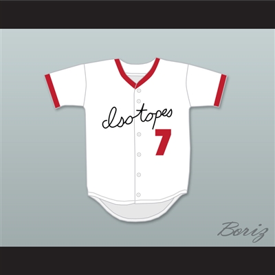 Buck Mitchell 7 Springfield Isotopes Button Down Baseball Jersey