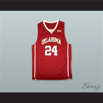 Buddy Hield 24 Oklahoma Red Basketball Jersey