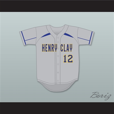 Walker Buehler 12 Henry Clay High School Blue Devils Gray Baseball Jersey 2