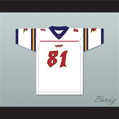 Dialleo Burks 81 Orlando Rage Away Football Jersey