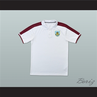 Burnley FC White Soccer Jersey