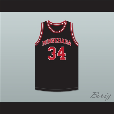Chet Holmgren 34 Minnehaha Academy Redhawks Black Basketball Jersey 2